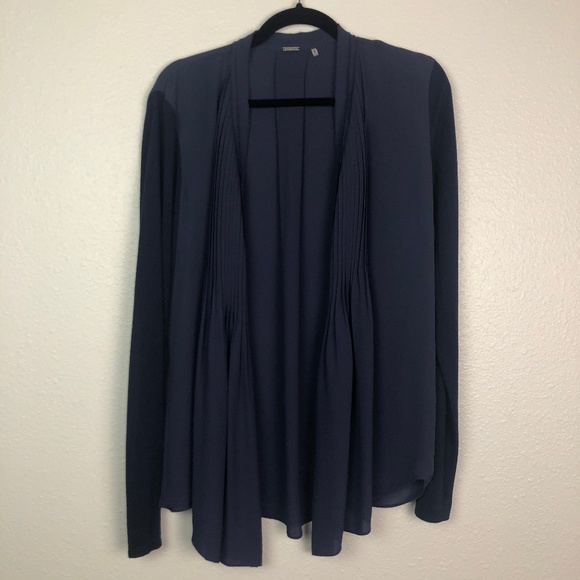 Elie Tahari Sweaters - Elie Tahari blue purple open front cardigan, L